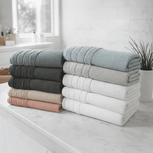 מגבת דגם WAFFLE