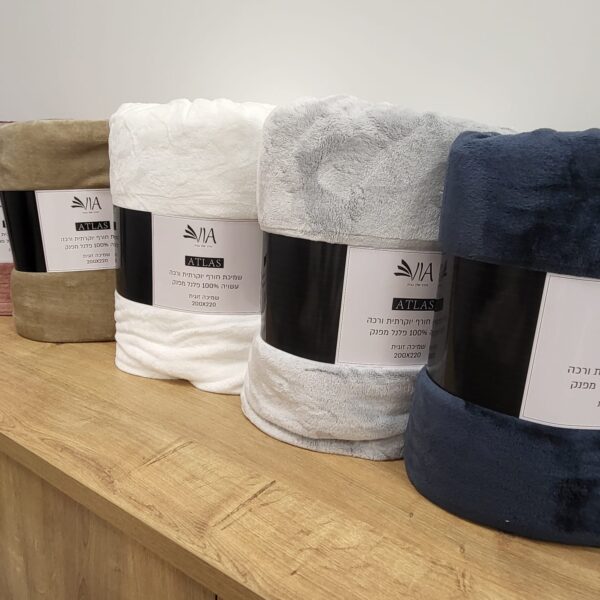 שמיכת פלנל דגם CASA