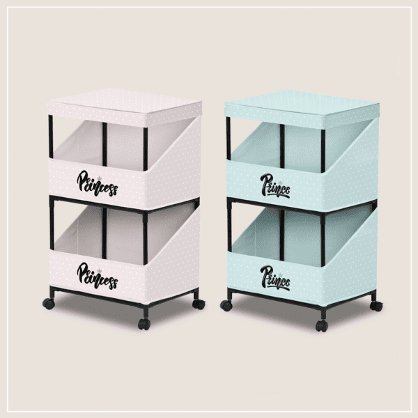 מעמד אחסון ילדים 2 קומות דגם יום שמח