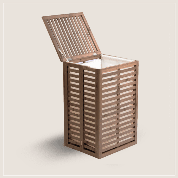 סל כביסה במבוק דגם נטורל