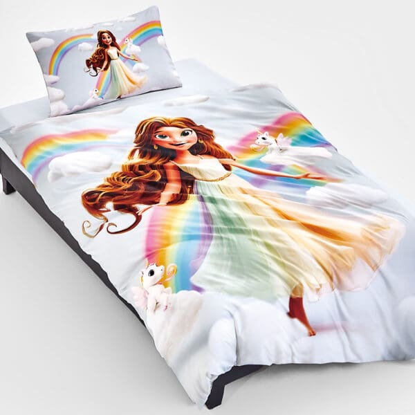 מערכת מצעים דגם ילדות מתוקות