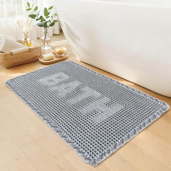 שטיח אמבטיה דגם וואפל 50X80 ס"מ