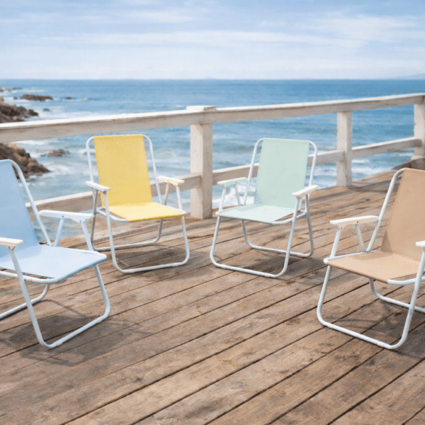 כיסא חוף חלק דגם סאן