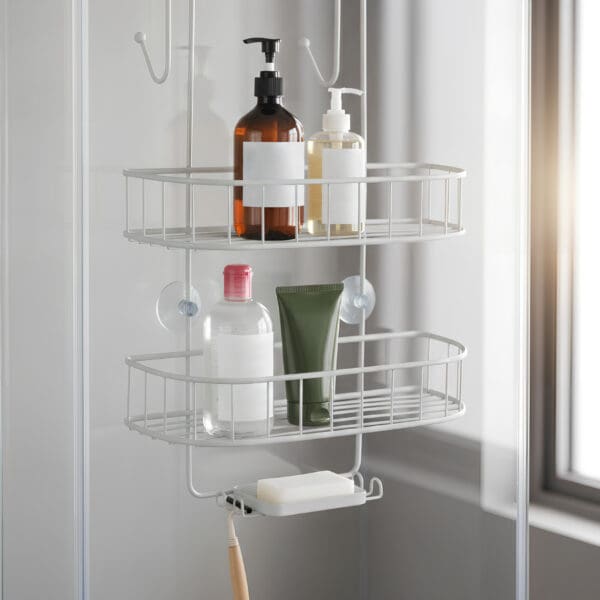 מעמד מתכת לאמבטיה 3 קומות דגם פרימו