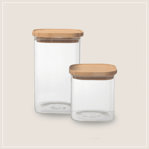 צנצנות זכוכית דגם פסקדו