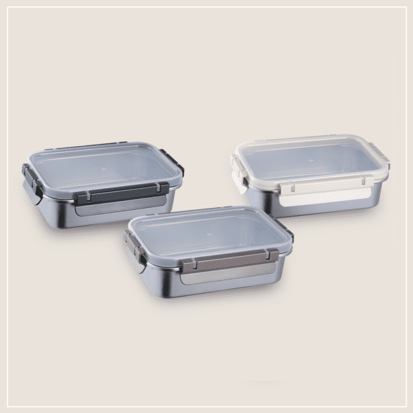 קופסאת אחסון נירוסטה דגם דארנה