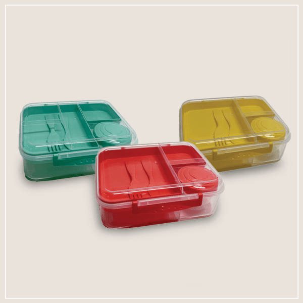 קופסאת אוכל מחולקת דגם רימון