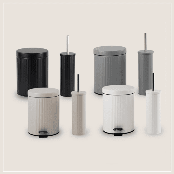 פח 5 ליטר+מברשת דגם סטריפ