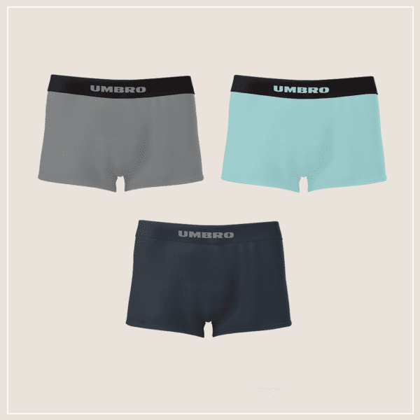 שלישיית בוקסרים כותנה לילדים UM-008