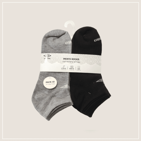 עשיריית קרסוליות צבעוני לגבר UM-020