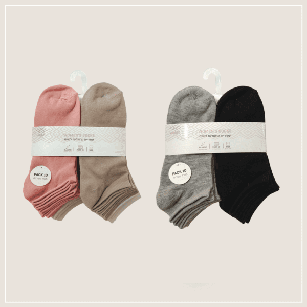 עשיריית קרסוליות צבעוני לנשים UM-023